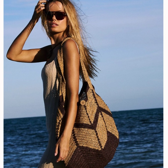 Free People Mykonos Straw Tote - Picture 2 of 2